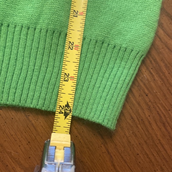 Seahawks lime green &sparkle glitter blue sweater size small - Picture 8 of 13